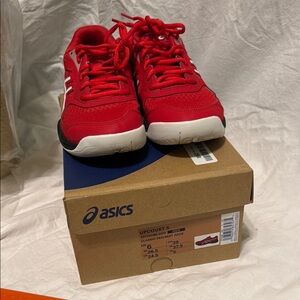 ASICS Men’s Red Sneakers size 6